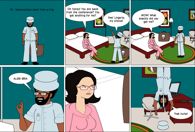 Dr. Isomorpheus back from the vacation