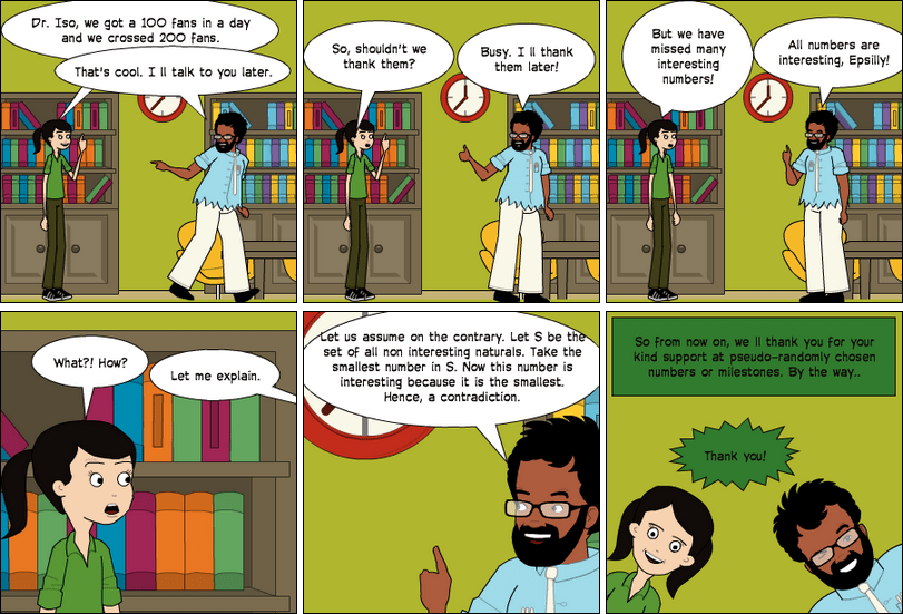 Dr. Isomorpheus and interesting numbers